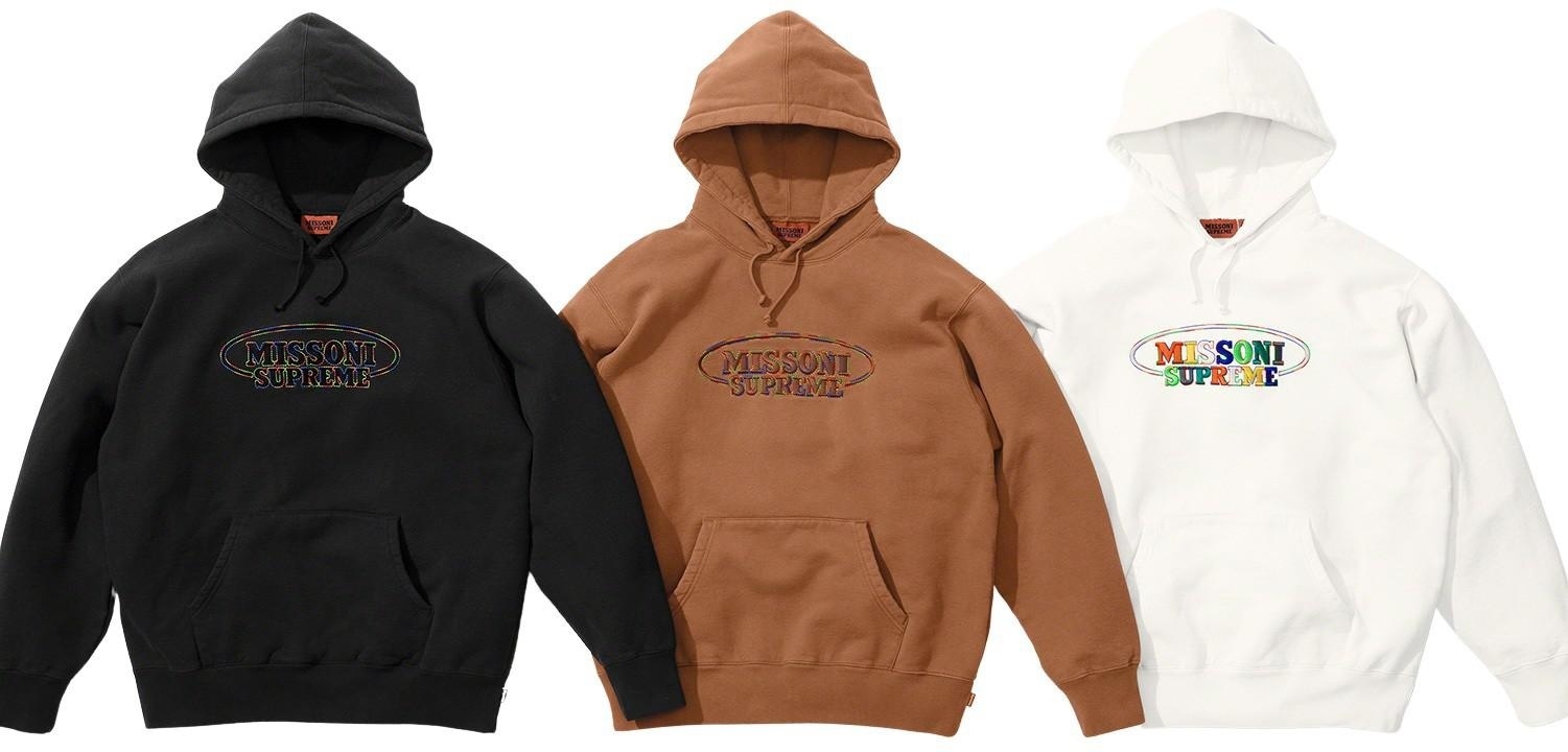 Supreme®/Missoni® Hooded Sweatshirt